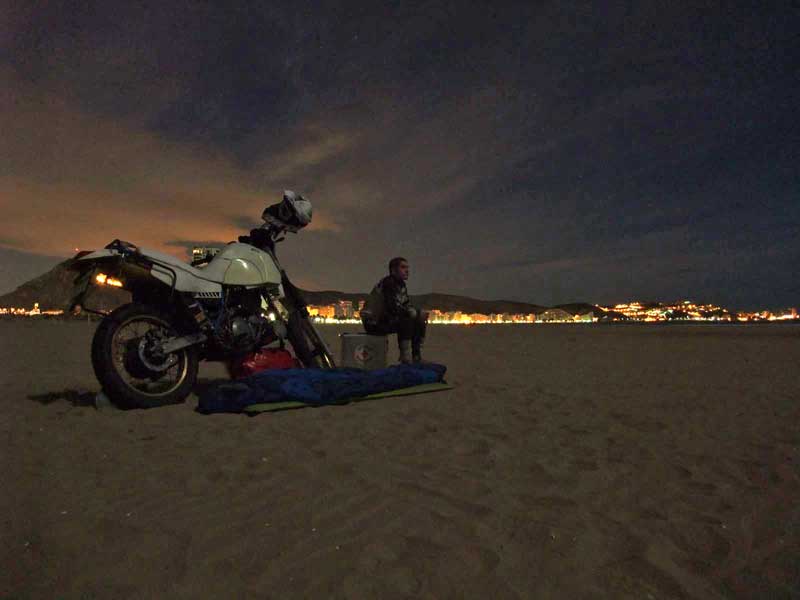 Nachts-Strand